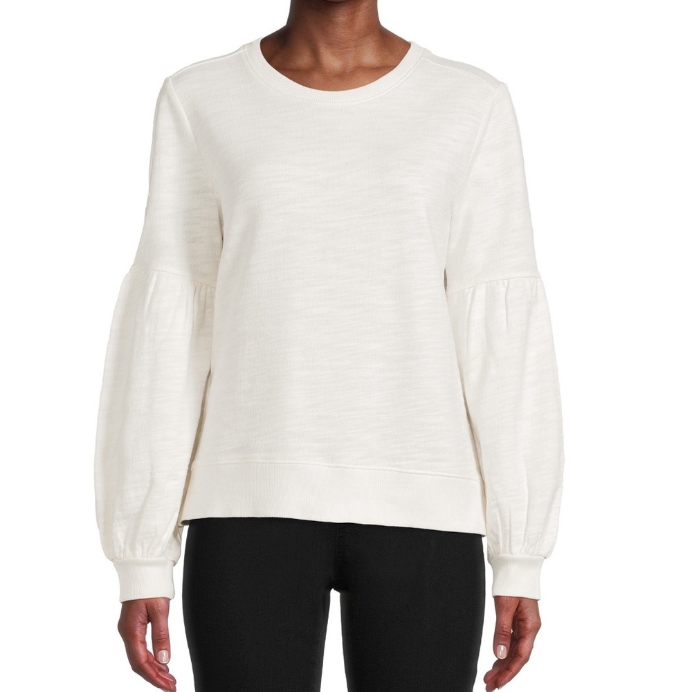 Blouson Sleeve Sweatshirt for Women